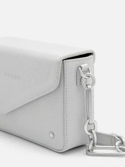 Taper Leather Boxy Sling Bag