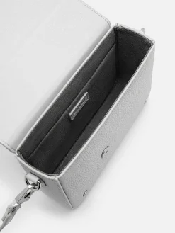 Taper Leather Boxy Sling Bag