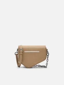 Taper Leather Mini Sling Bag