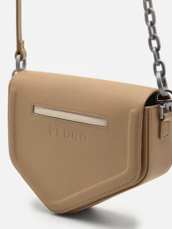Taper Leather Mini Sling Bag