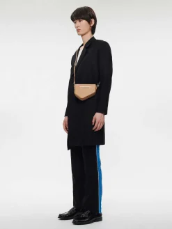 Taper Leather Mini Sling Bag