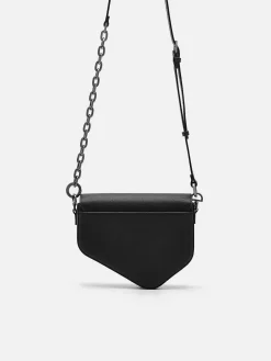 Taper Leather Mini Sling Bag