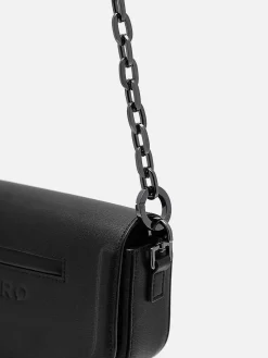 Taper Leather Mini Sling Bag