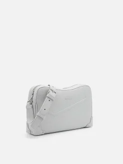 Taper Leather Sling Bag