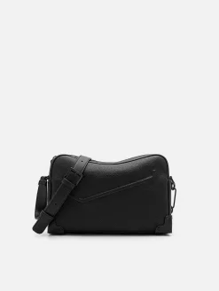 Taper Leather Sling Bag