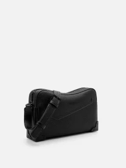 Taper Leather Sling Bag