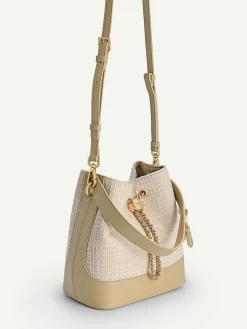 Tweed Bucket Bag