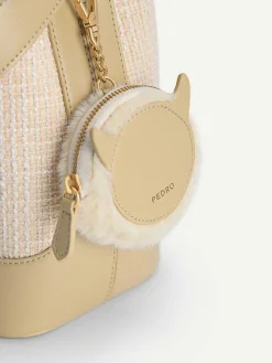 Tweed Bucket Bag