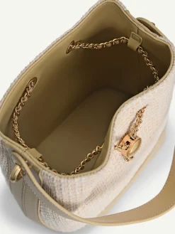 Tweed Bucket Bag