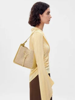 Yasmin Fabric Bucket Bag