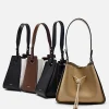 Yasmin Linen Bucket Bag